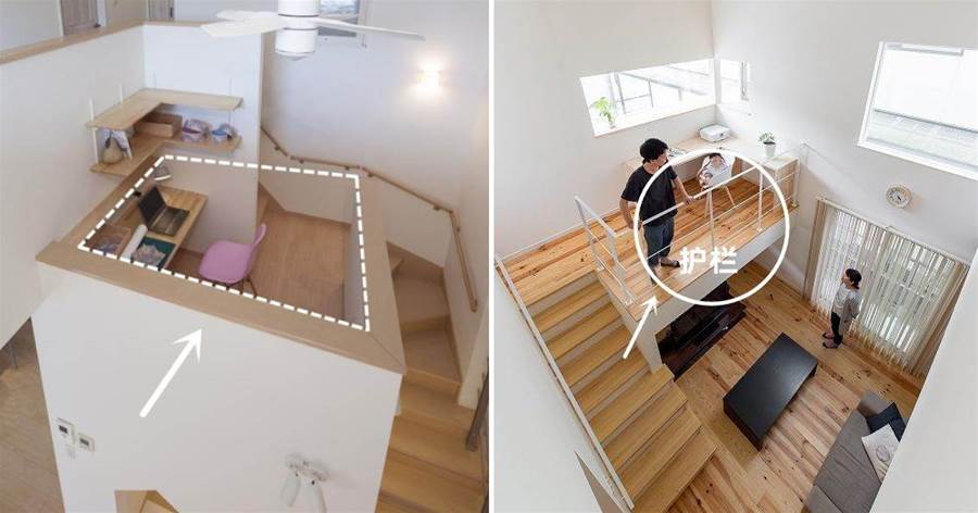 這招誰能想到？日本業主樓梯轉角打造一間「房」，很簡單但很實用