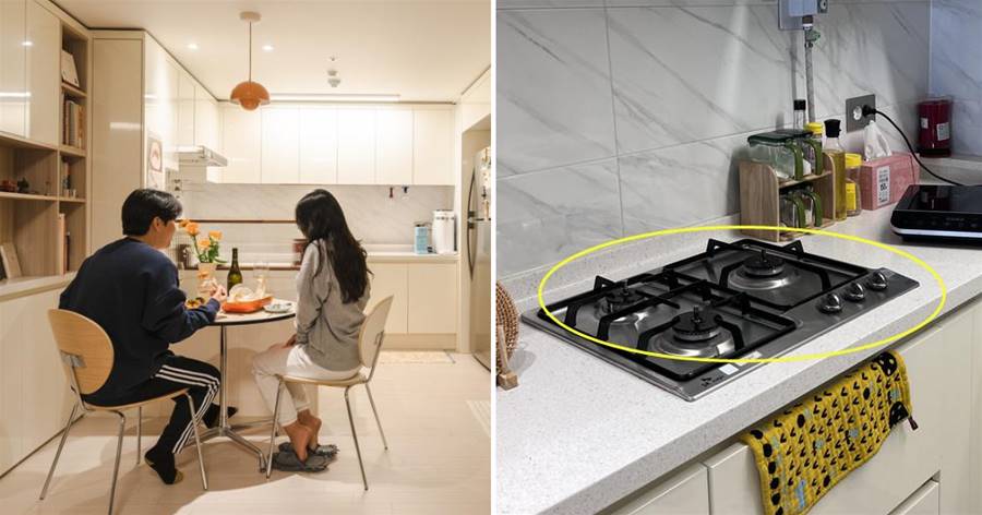 發現韓國夫妻改造廚房，不拆不砸，不用花大價錢，改完清爽又實用