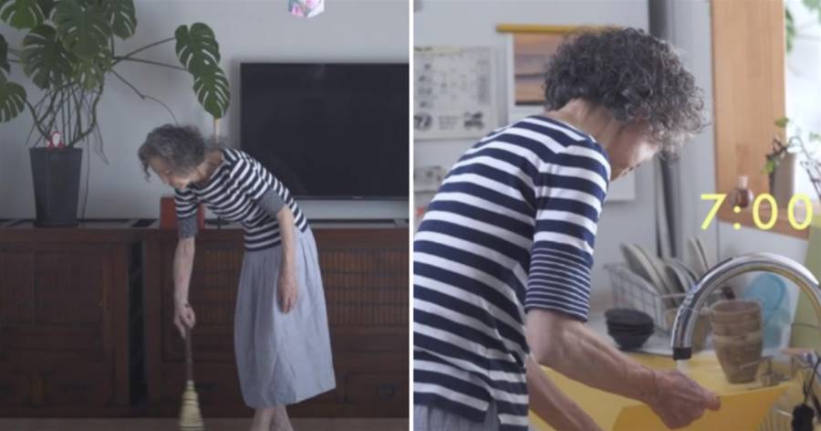日本70歲的阿姨，5點起床做家務，但她的精致優雅卻讓很多人羨慕